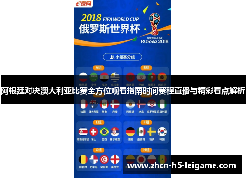 阿根廷对决澳大利亚比赛全方位观看指南时间赛程直播与精彩看点解析